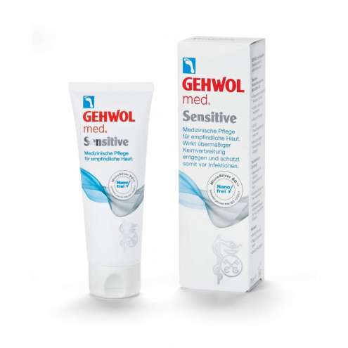 GEHWOL med Sensitive - Крем для чувствительной кожи, 125 мл